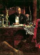 Thomas Eakins Portrait of Professor Benjamin H Rand Sweden oil painting artist